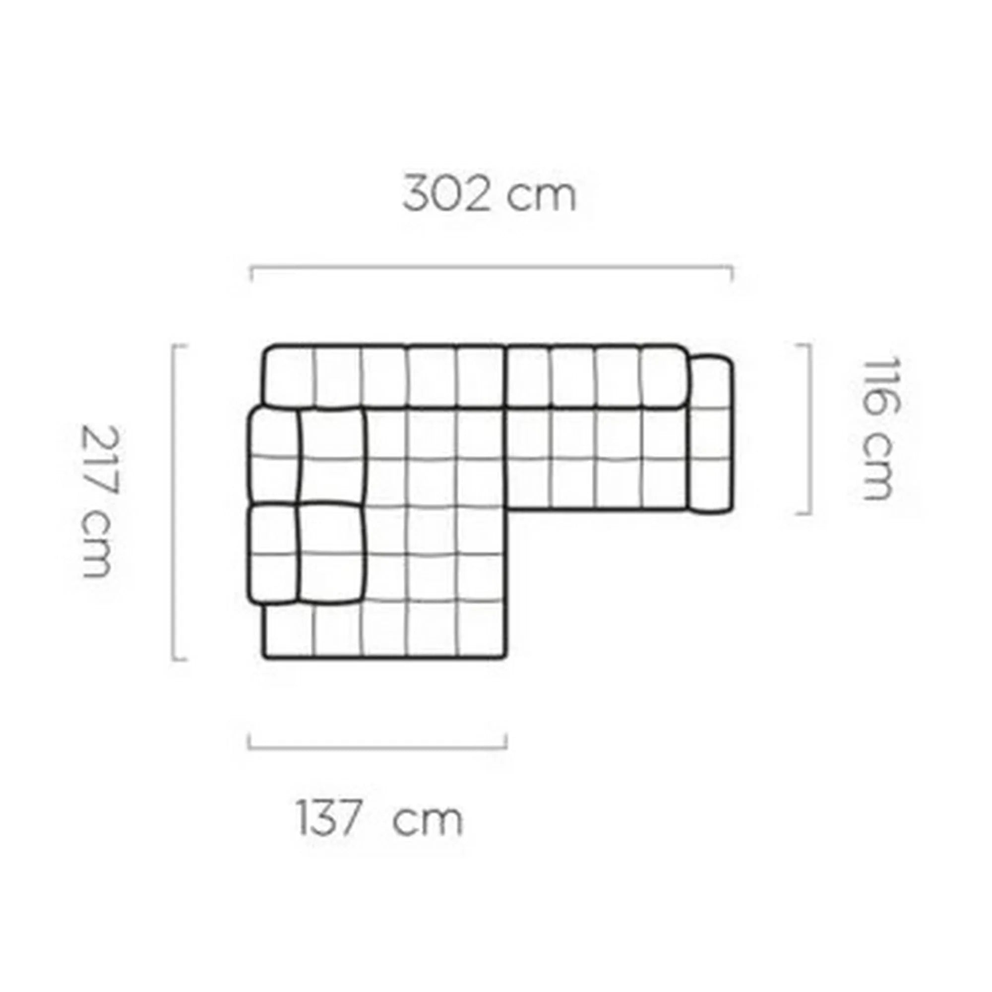 Coltar extensibil PORTO SANTORINI OCN-27262, gri