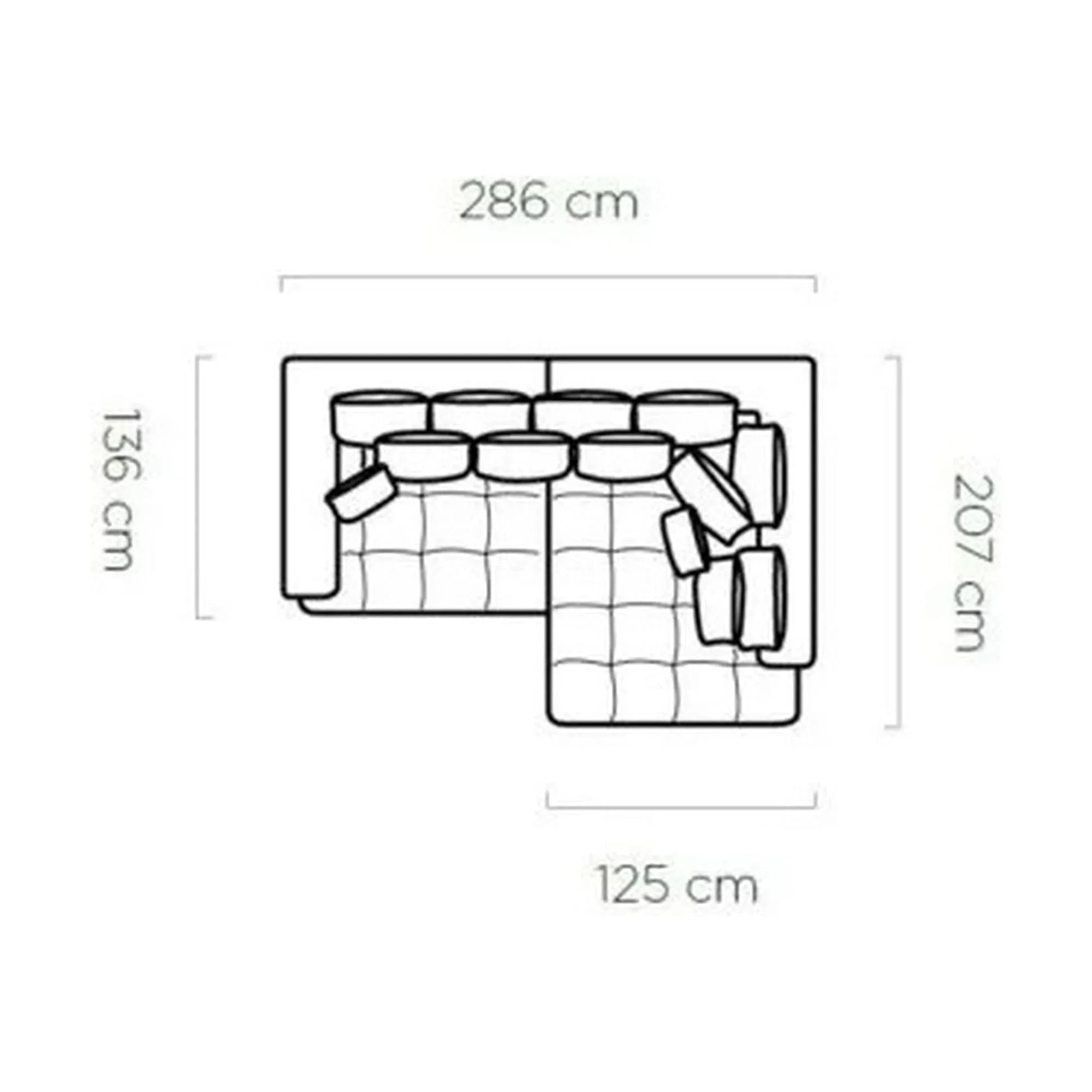 Coltar PORTO SANTORINI OCN-27288, grej