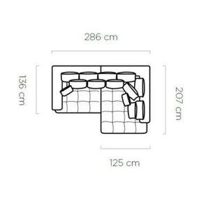 Coltar PORTO SANTORINI OCN-27288, grej