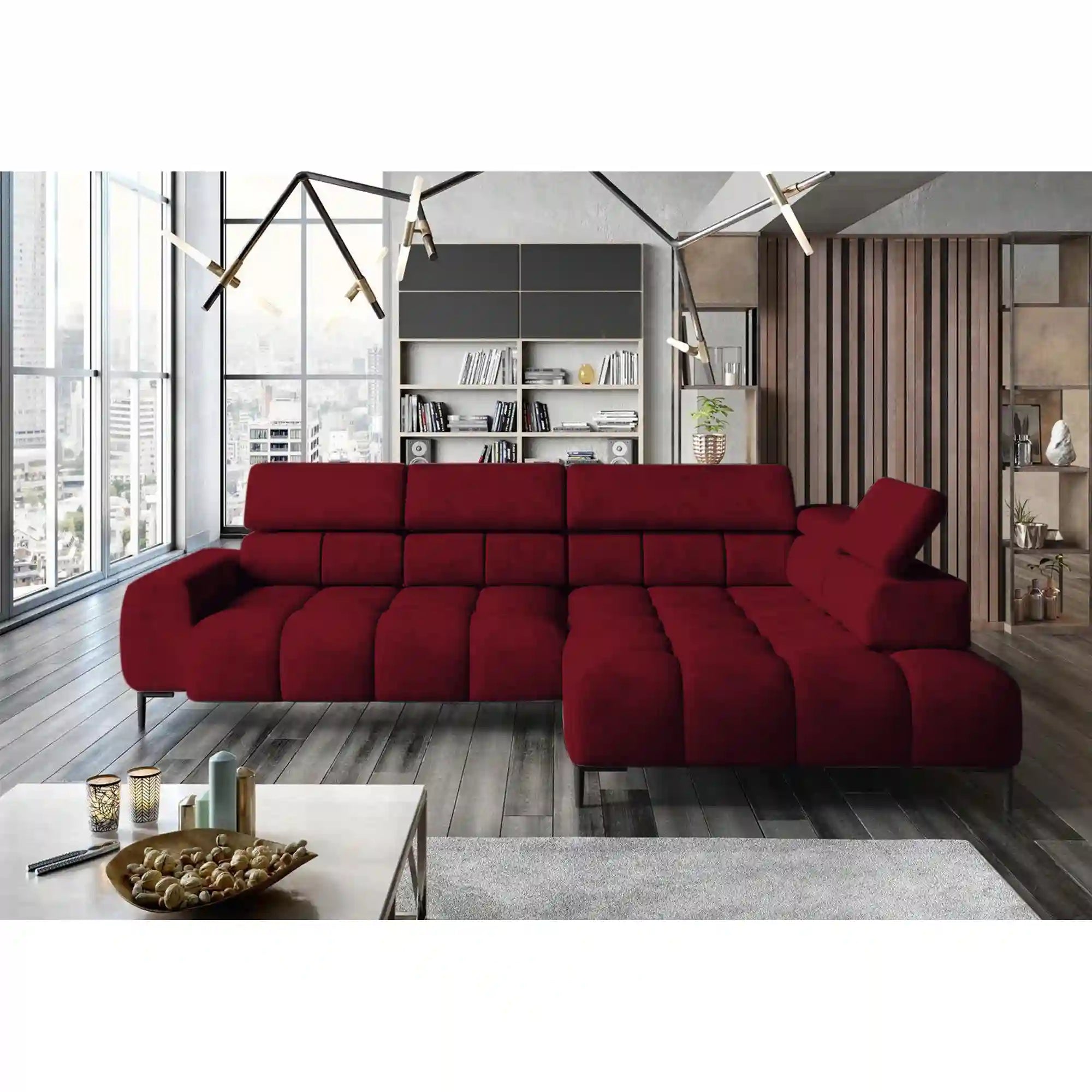 Coltar PORTO SANTORINI OCN-27294, rosu