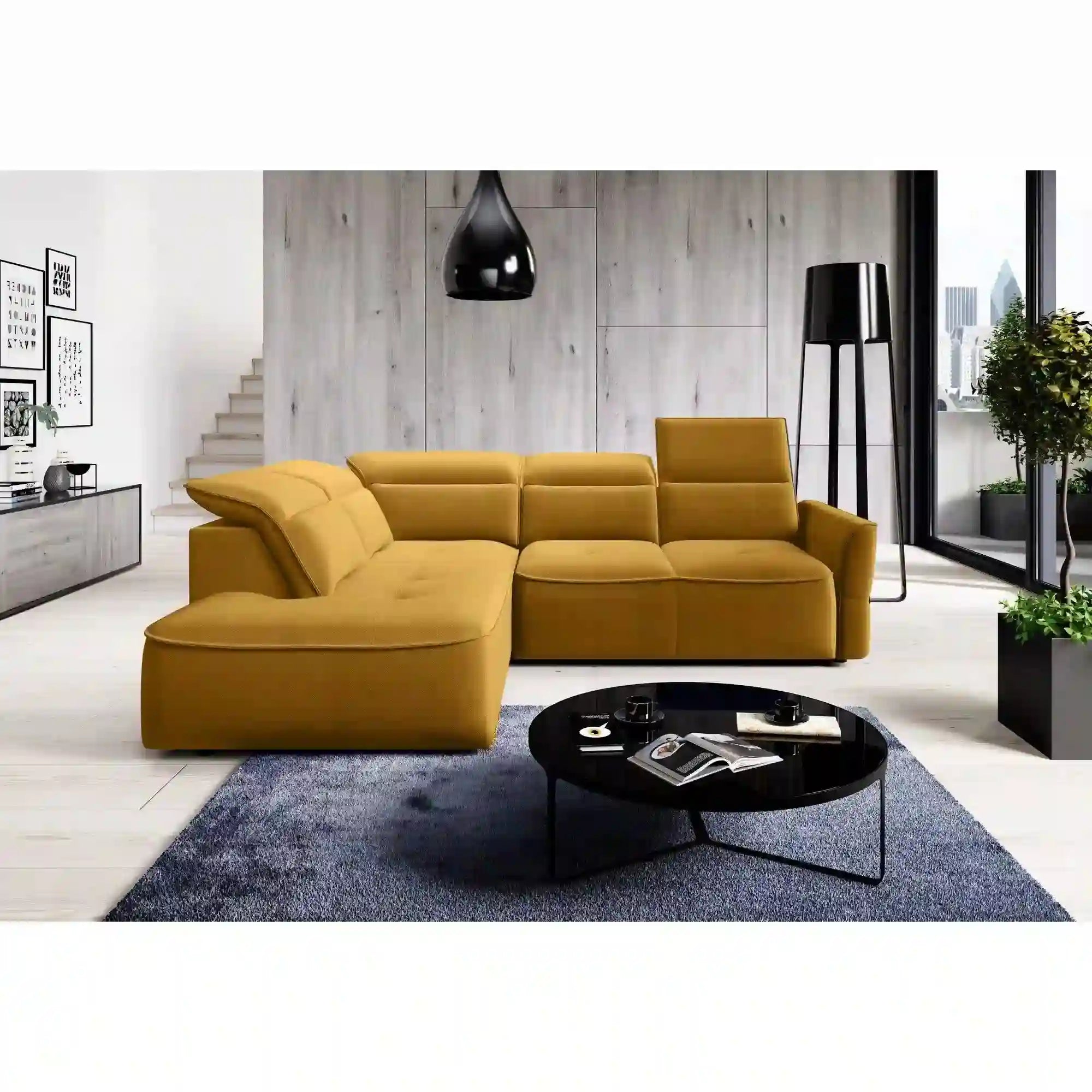 Coltar PORTO SANTORINI OCN-27302, gri antracit