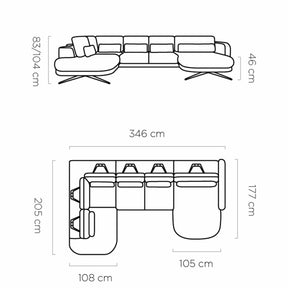 Coltar PORTO SANTORINI OCN-27303, crem