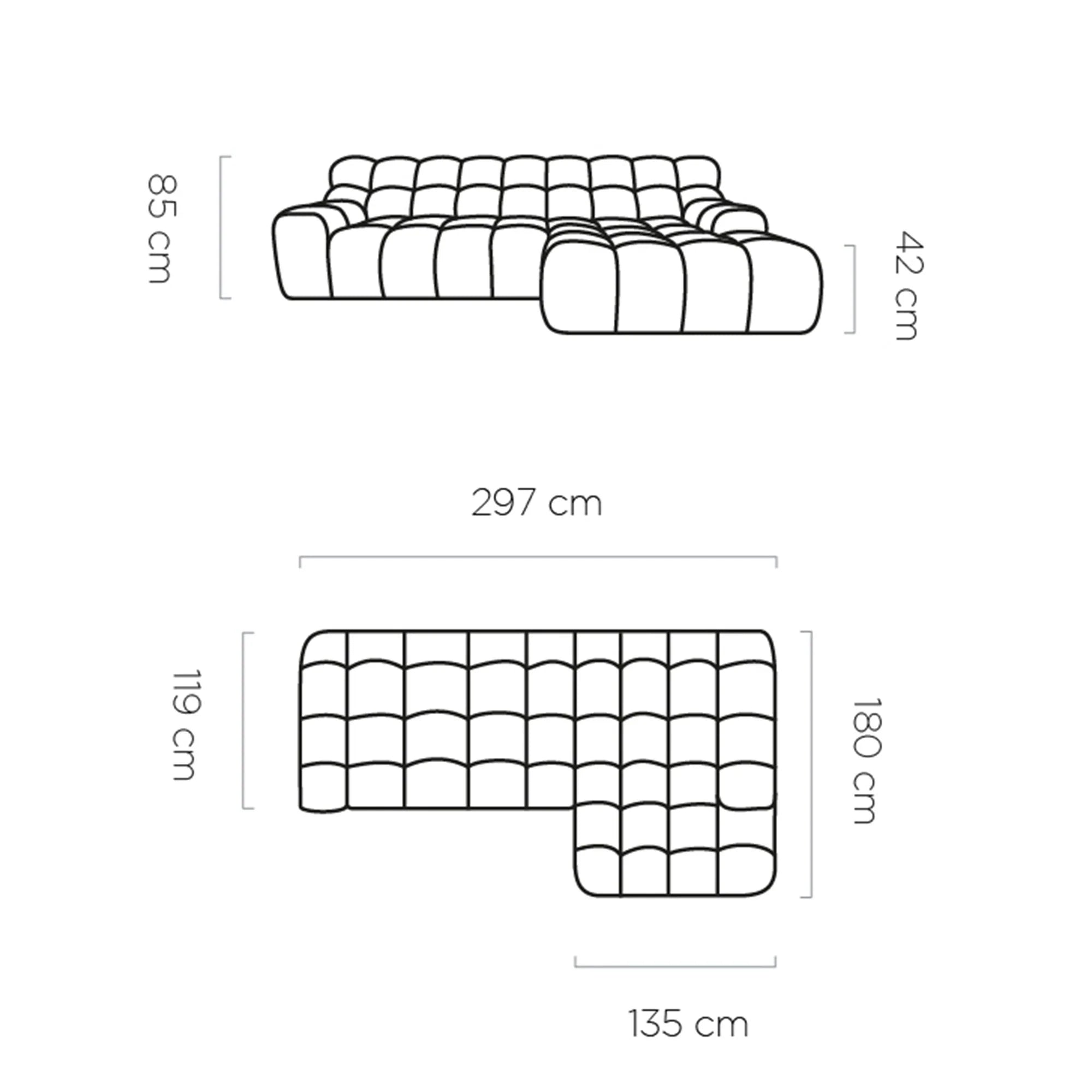 Coltar PORTO SANTORINI OCN-27377, bej