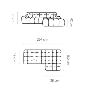 Coltar PORTO SANTORINI OCN-27377, bej