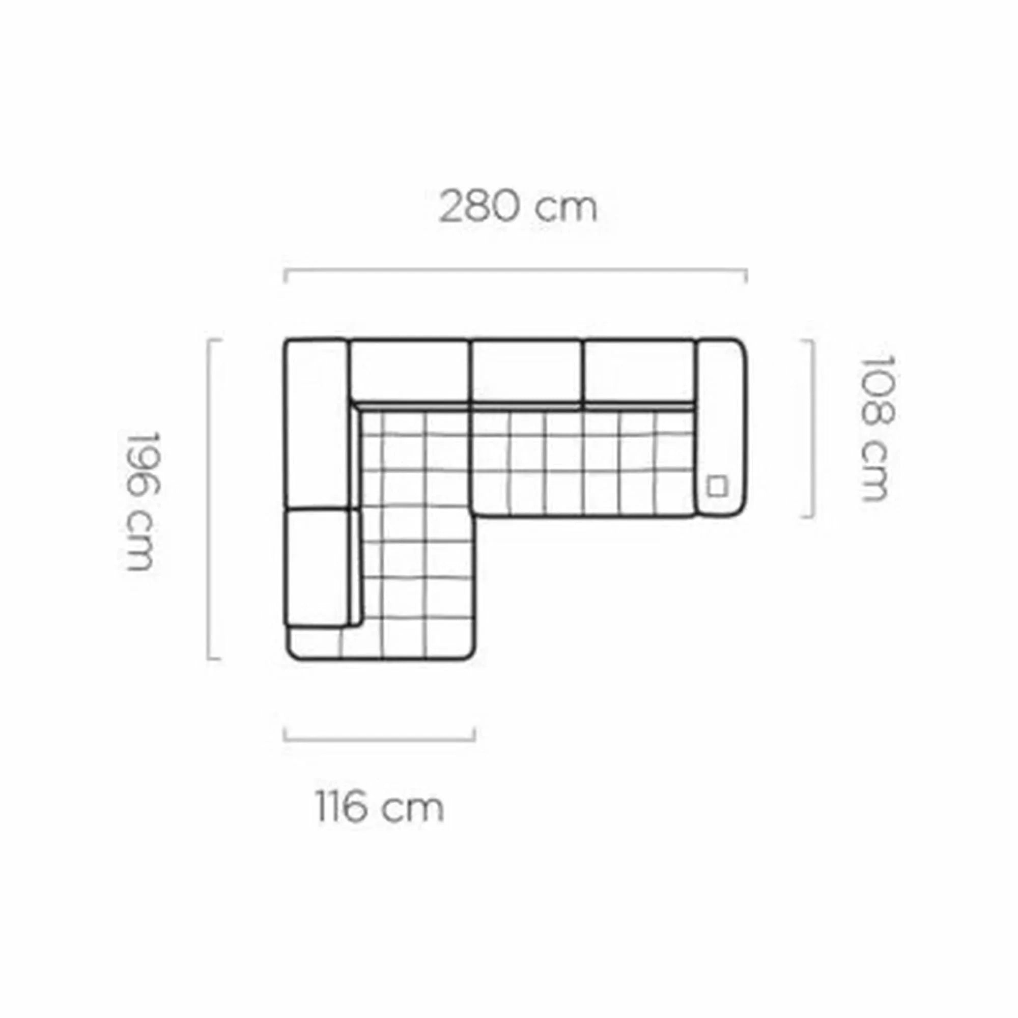 Coltar PORTO SANTORINI OCN-27382, grej