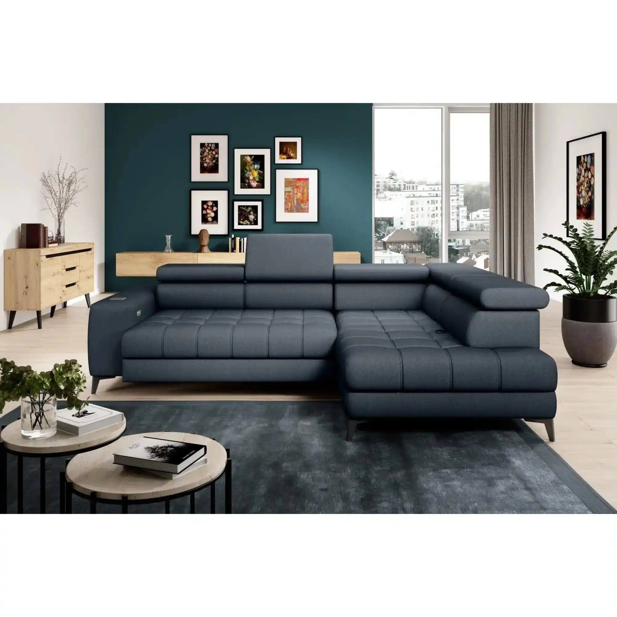 Coltar PORTO SANTORINI OCN-27384, gri grafit