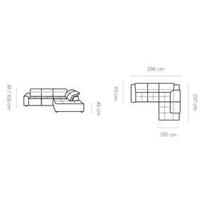 Coltar PORTO SANTORINI OCN-28115, rosu bordo