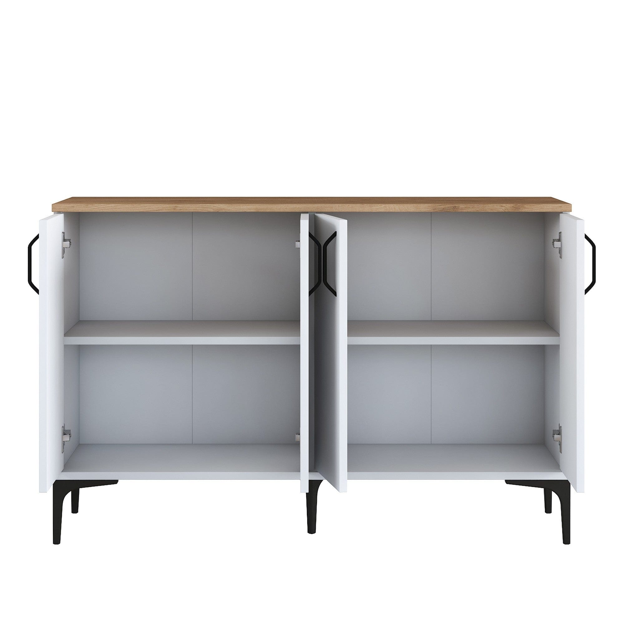 Comoda AMSTERDAM OCN-34118alb/stejar