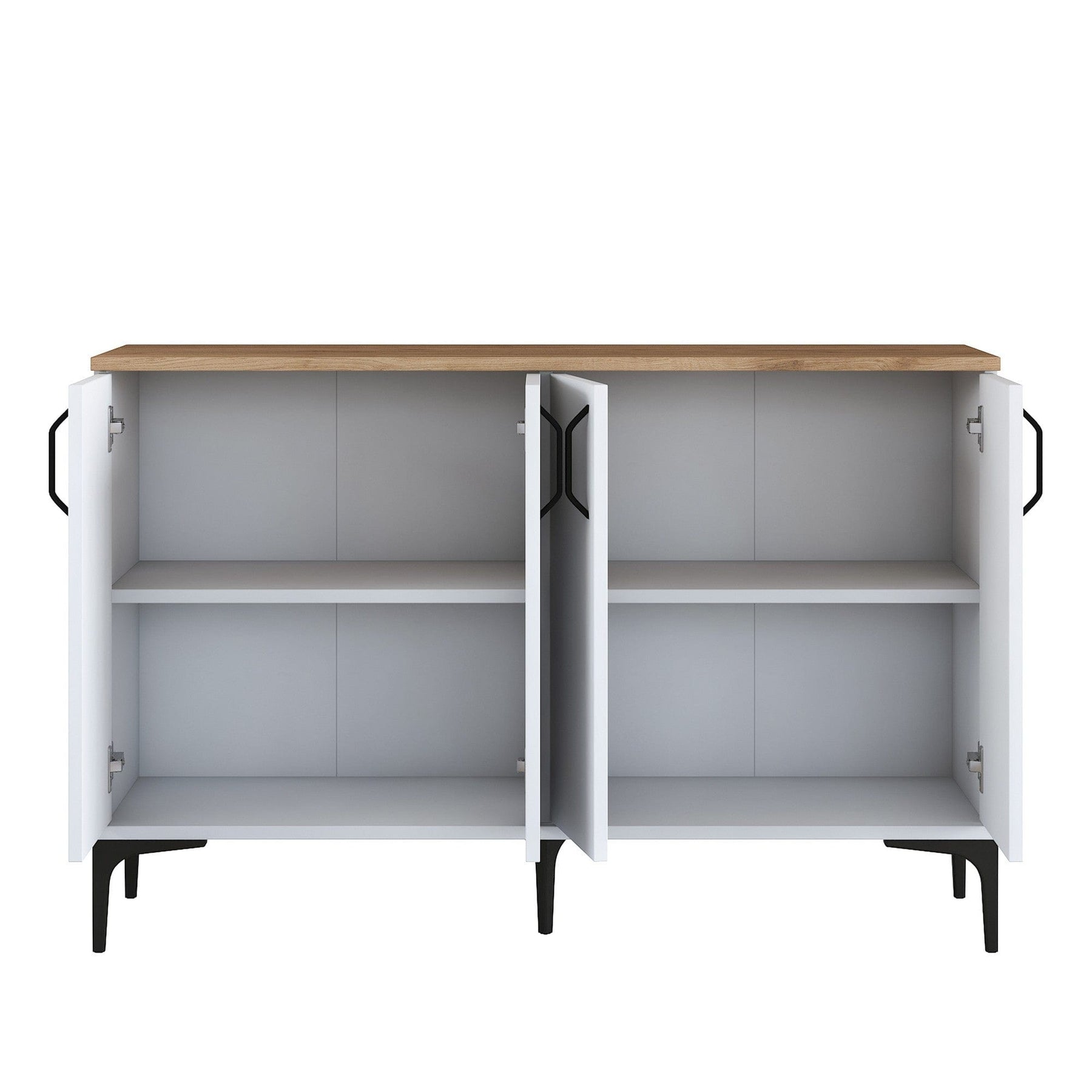 Comoda AMSTERDAM OCN-34118alb/stejar