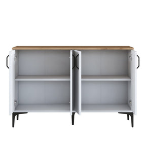 Comoda AMSTERDAM OCN-34118alb/stejar