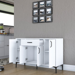 Comoda AMSTERDAM OCN-34136, alb/negru