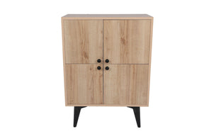 Comoda AMSTERDAM OCN-34142, stejar/negru