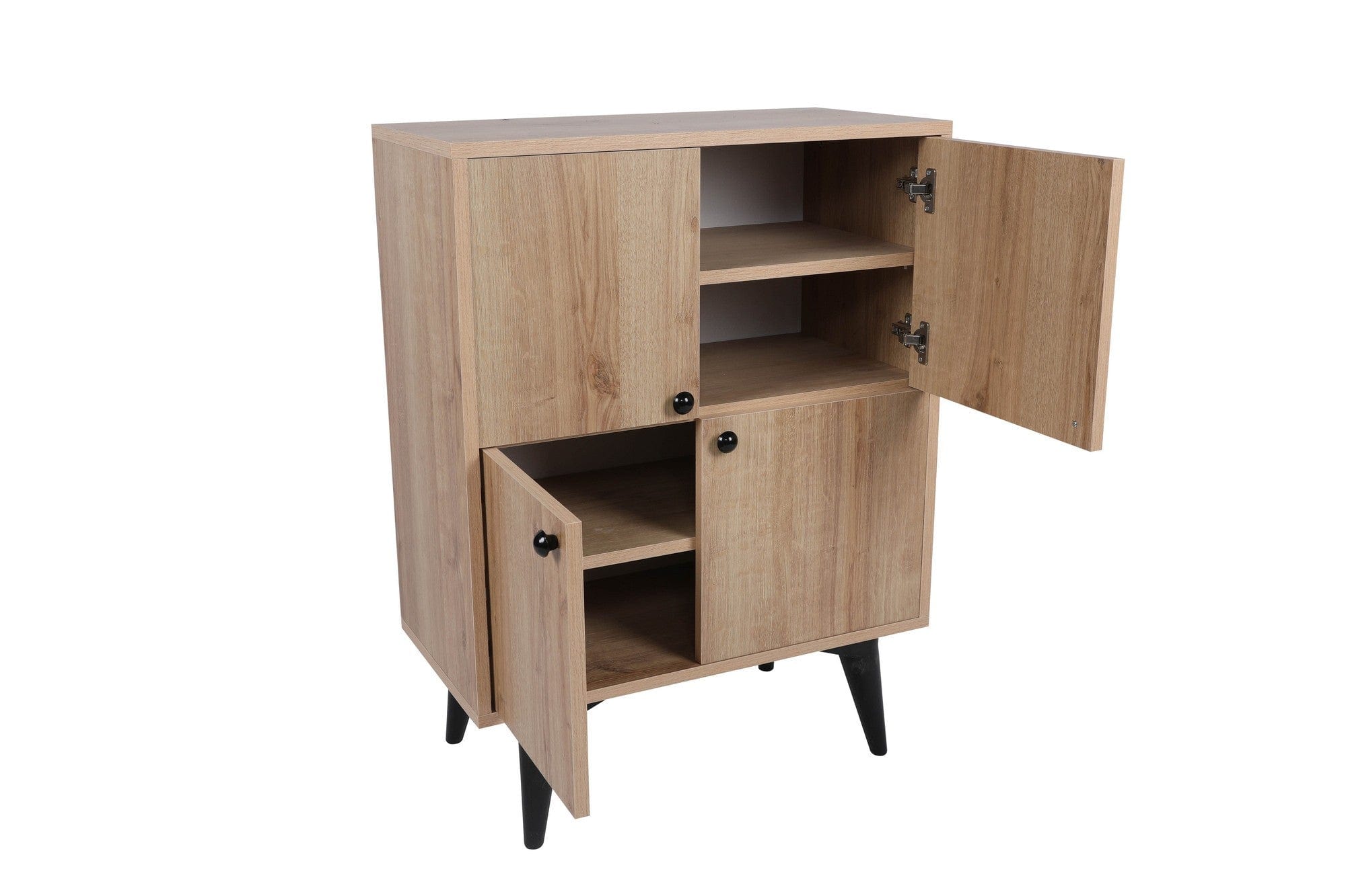 Comoda AMSTERDAM OCN-34142, stejar/negru