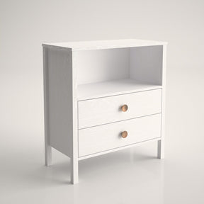 Comoda AMSTERDAM OCN-34182, alb/stejar