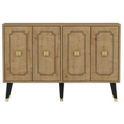 Comoda AMSTERDAM OCN-34184, stejar sapphire/negru