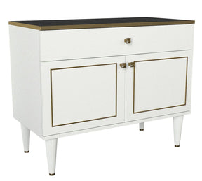 Comoda AMSTERDAM OCN-34192, alb/negru