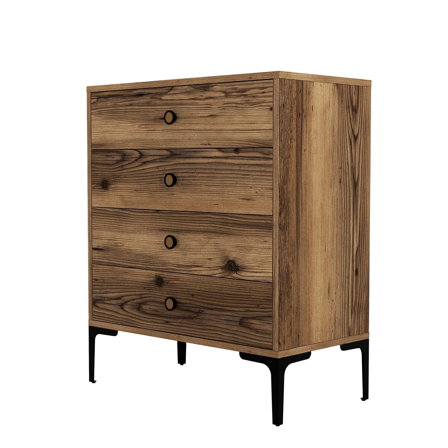 Comoda AMSTERDAM OCN-34210, nuc/negru