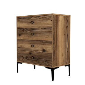Comoda AMSTERDAM OCN-34210, nuc/negru