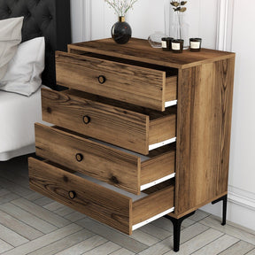 Comoda AMSTERDAM OCN-34210, nuc/negru
