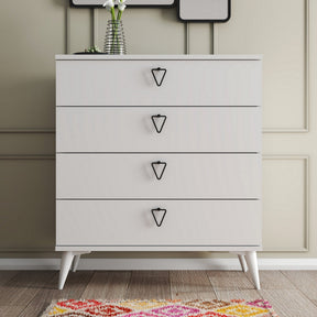 Comoda AMSTERDAM OCN-34220, alb