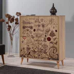 Comoda AMSTERDAM OCN-34246, stejar sonoma