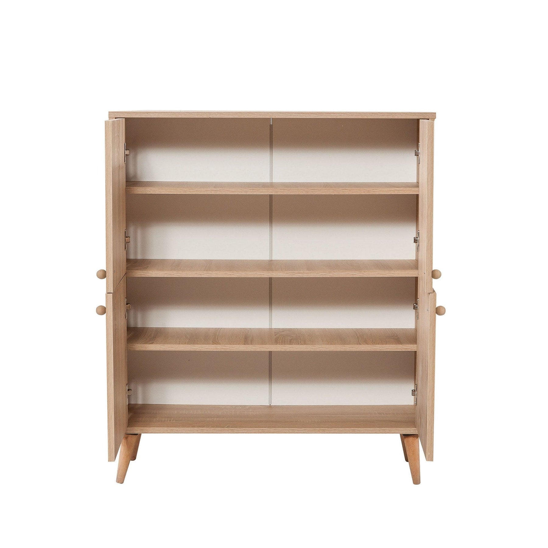 Comoda AMSTERDAM OCN-34247, negru/stejar sonoma