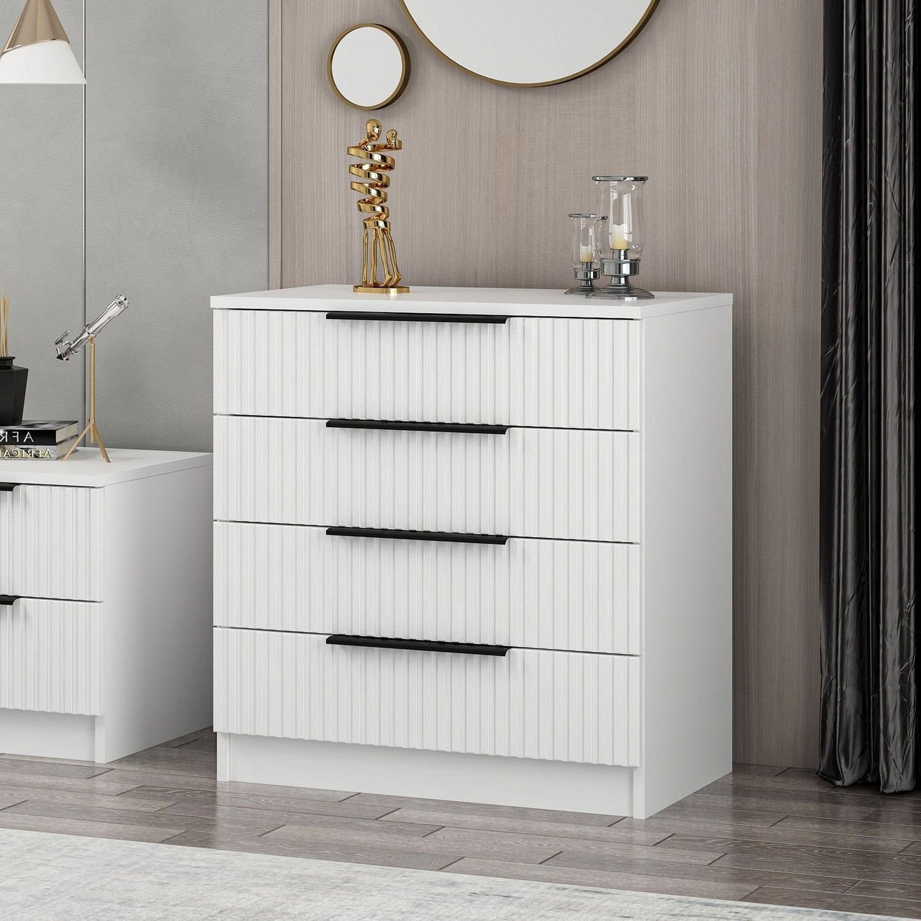 Comoda AMSTERDAM OCN-34264, alb