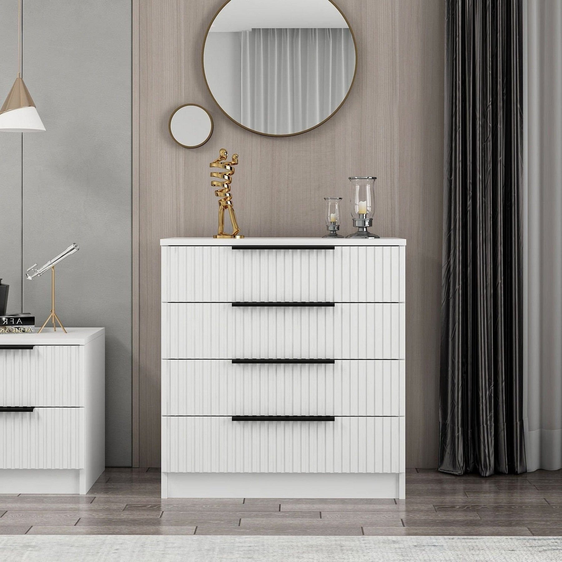 Comoda AMSTERDAM OCN-34264, alb