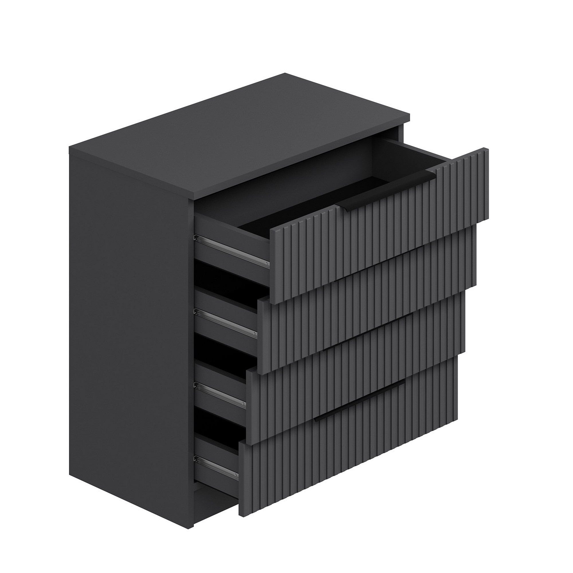 Comoda AMSTERDAM OCN-34266, gri antracit