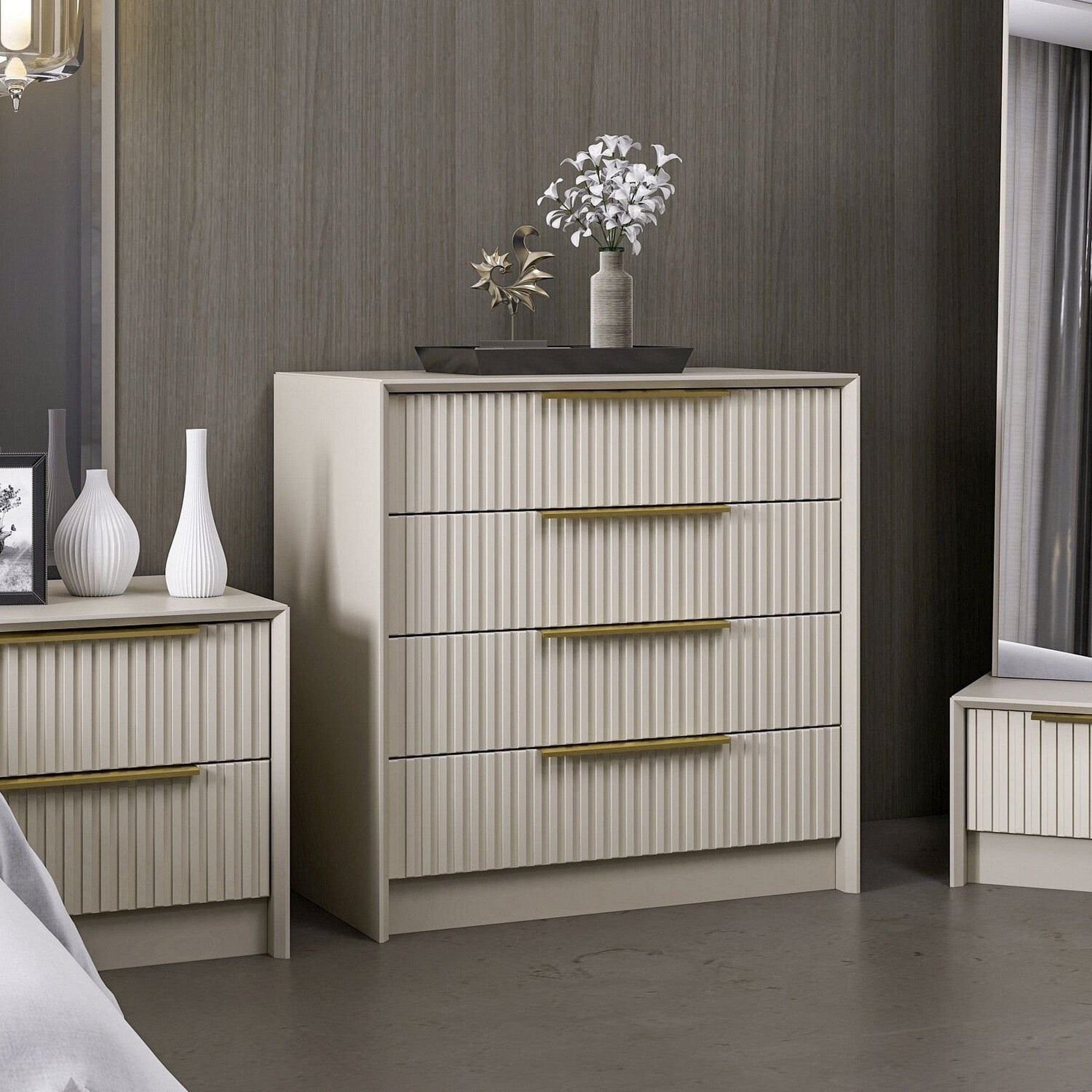 Comoda AMSTERDAM OCN-34277, bej
