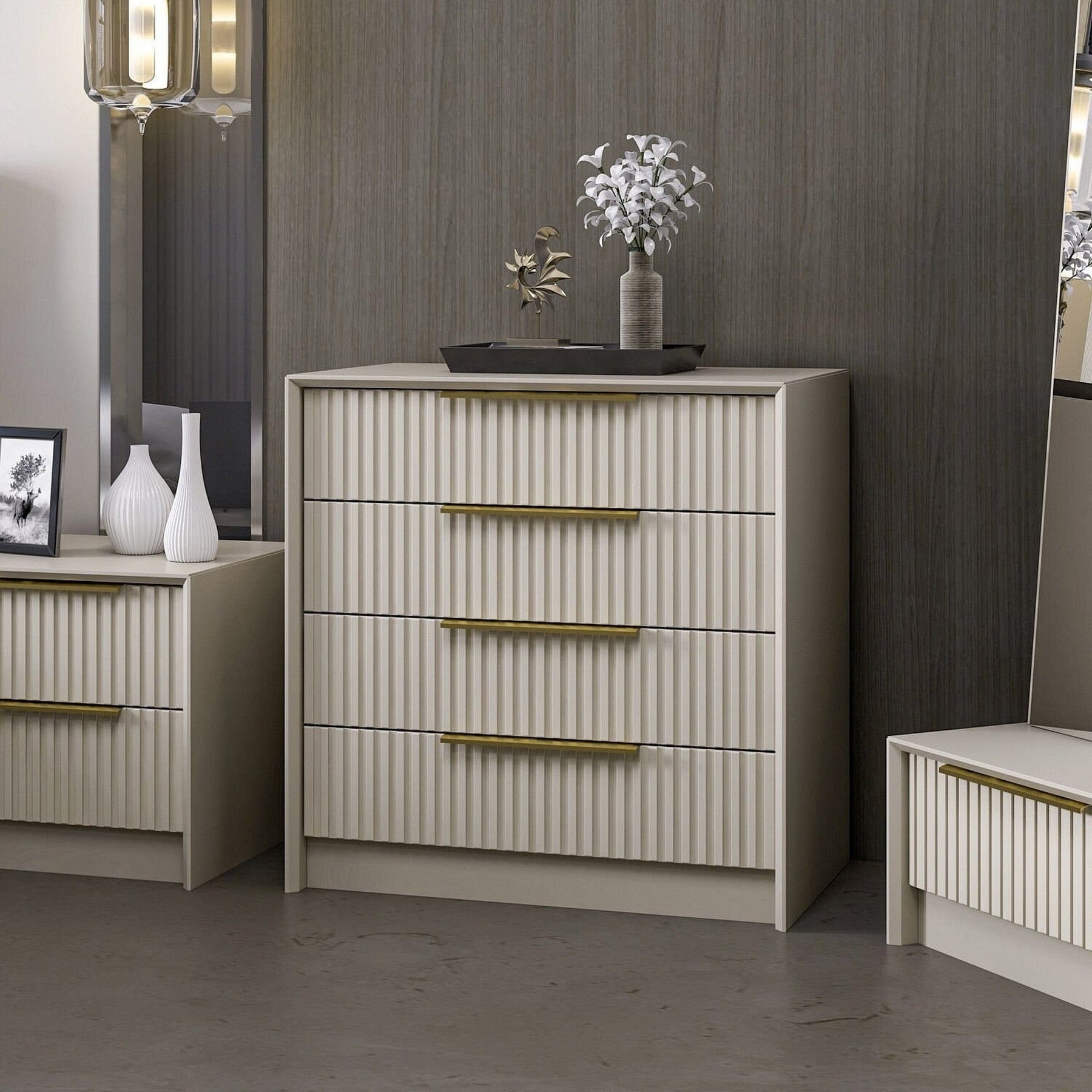 Comoda AMSTERDAM OCN-34277, bej