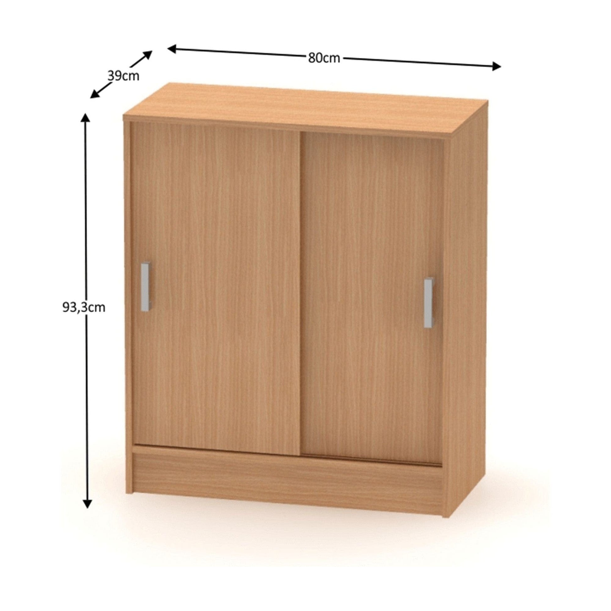 Comoda BETTY NEW 4 BE04-009-00, fag, DTD laminat/PAL, 80x39x93 cm