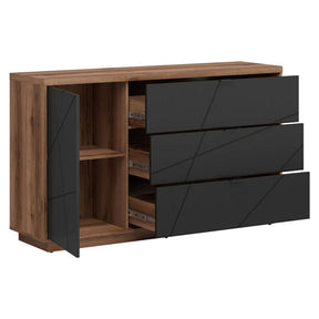 Comoda BERGEN OCN-29503, nuc/negru