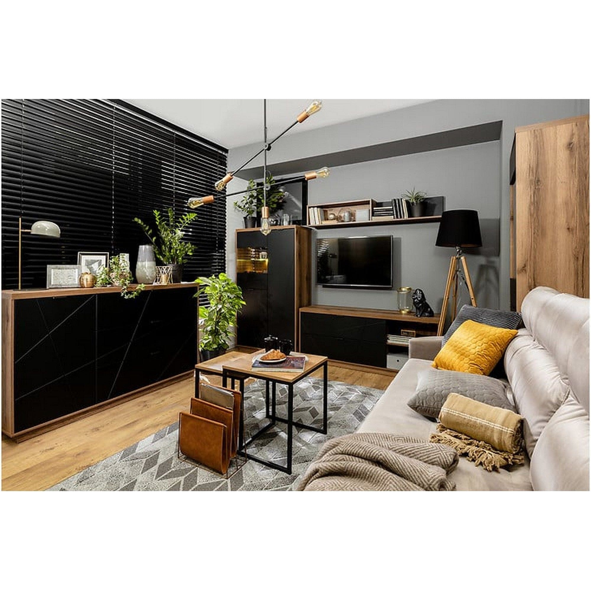 Comoda BERGEN OCN-29503, nuc/negru