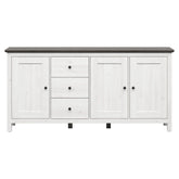 Comoda BERGEN OCN-29509, alb/pin larico