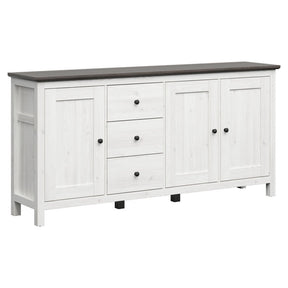 Comoda BERGEN OCN-29509, alb/pin larico