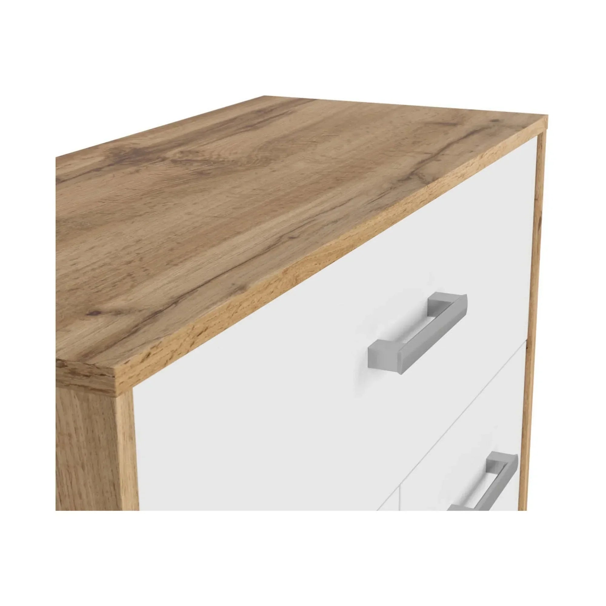 Comoda BERGEN OCN-29559, stejar wotan/alb