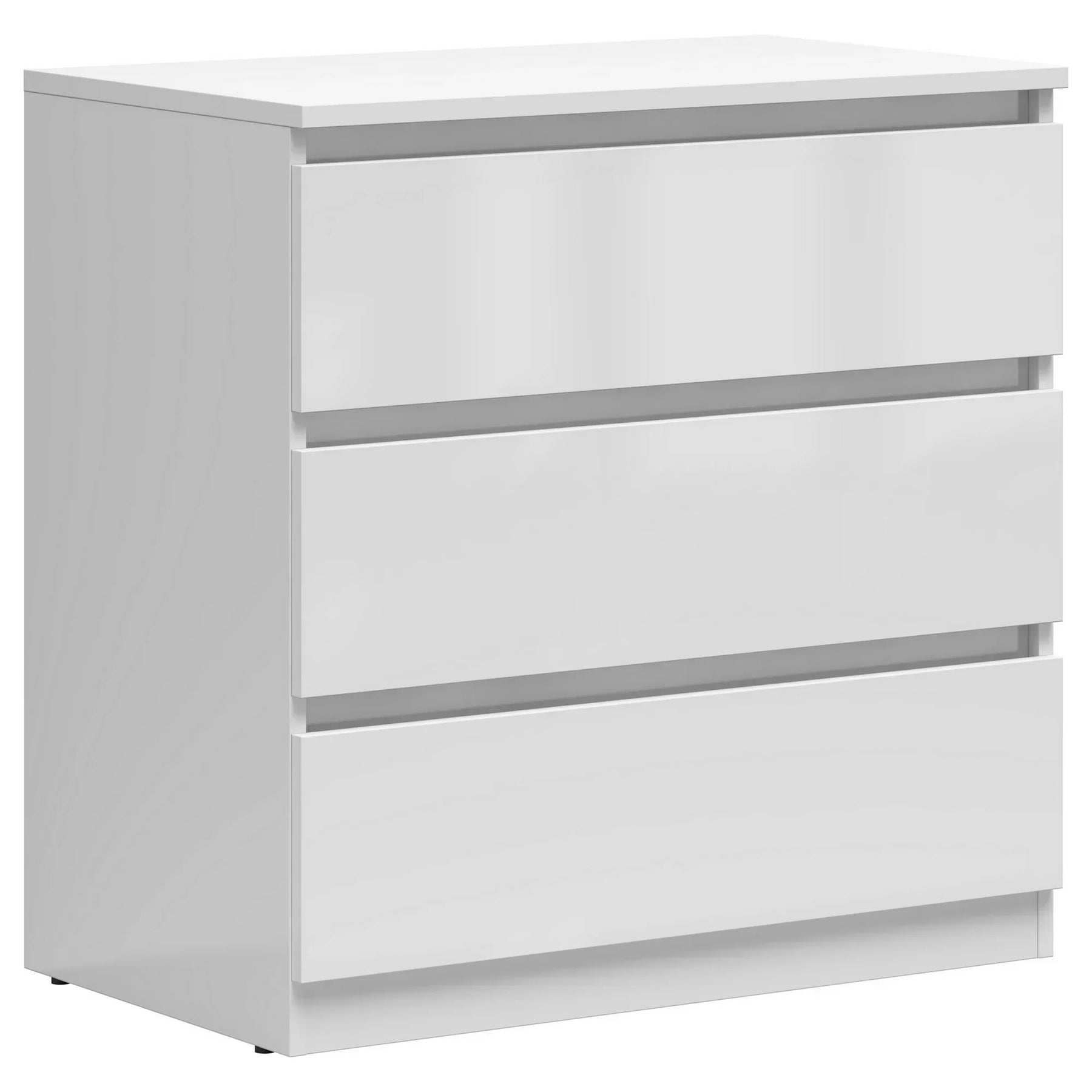 Comoda BERGEN OCN-29578, alb lucios