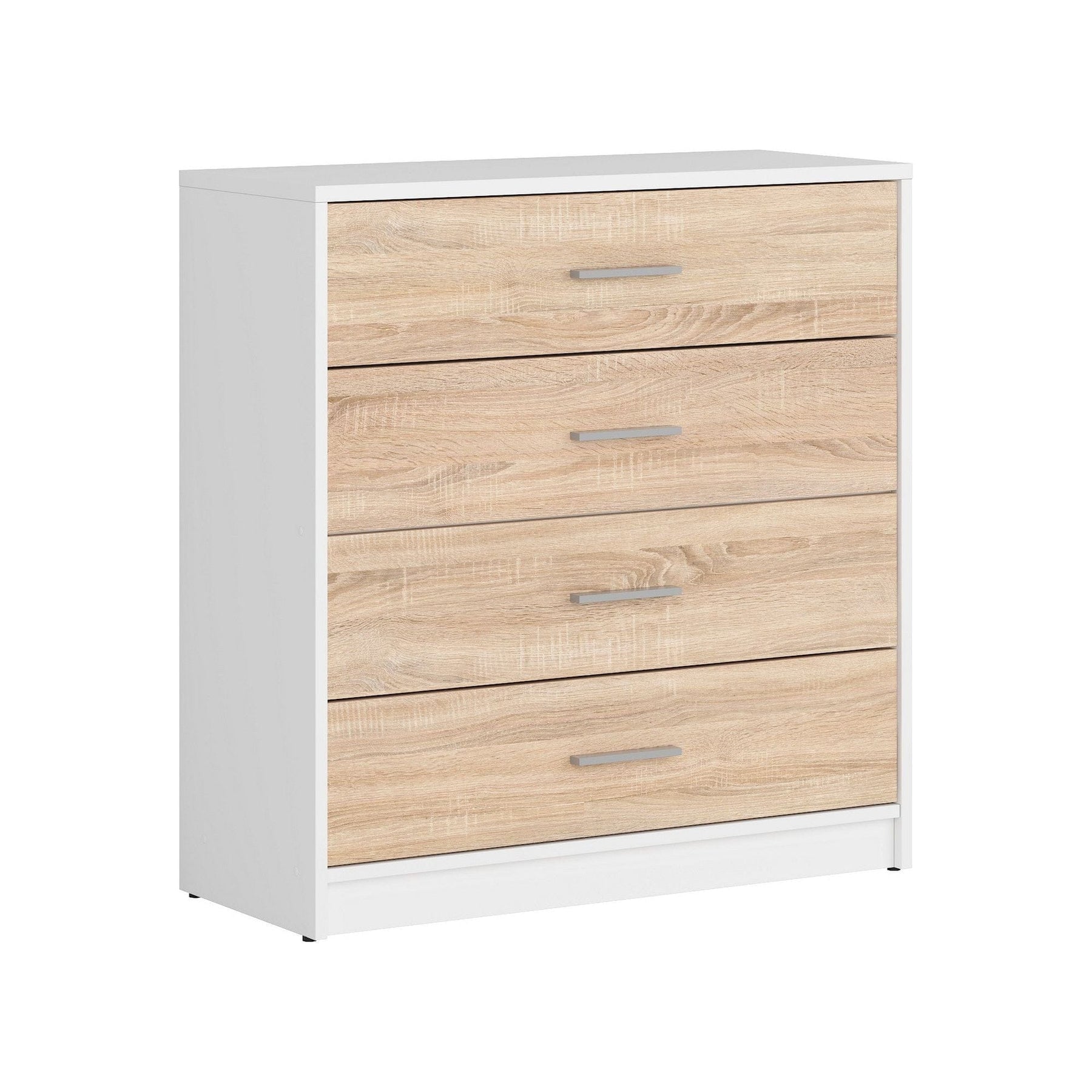 Comoda BERGEN OCN-29594, stejar sonoma/alb