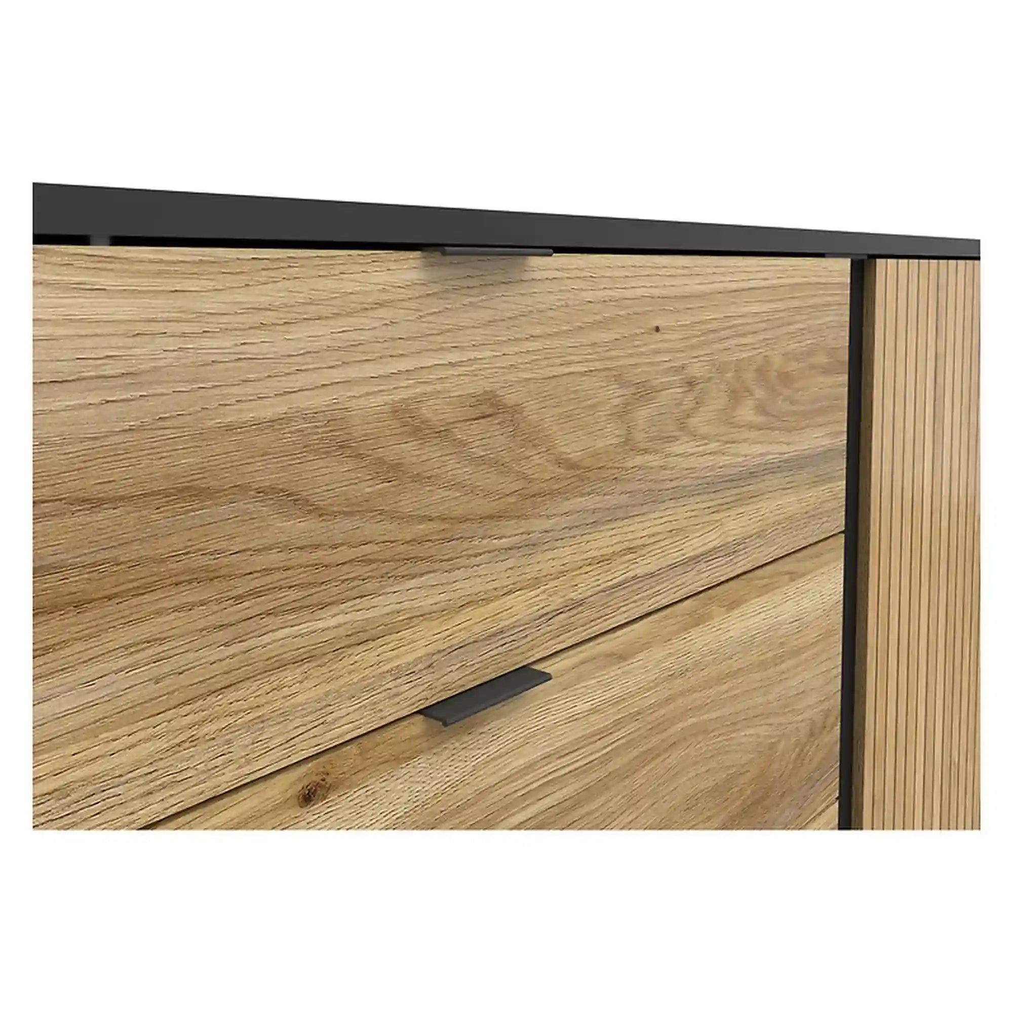 Comoda BERGEN OCN-29602, stejar/negru