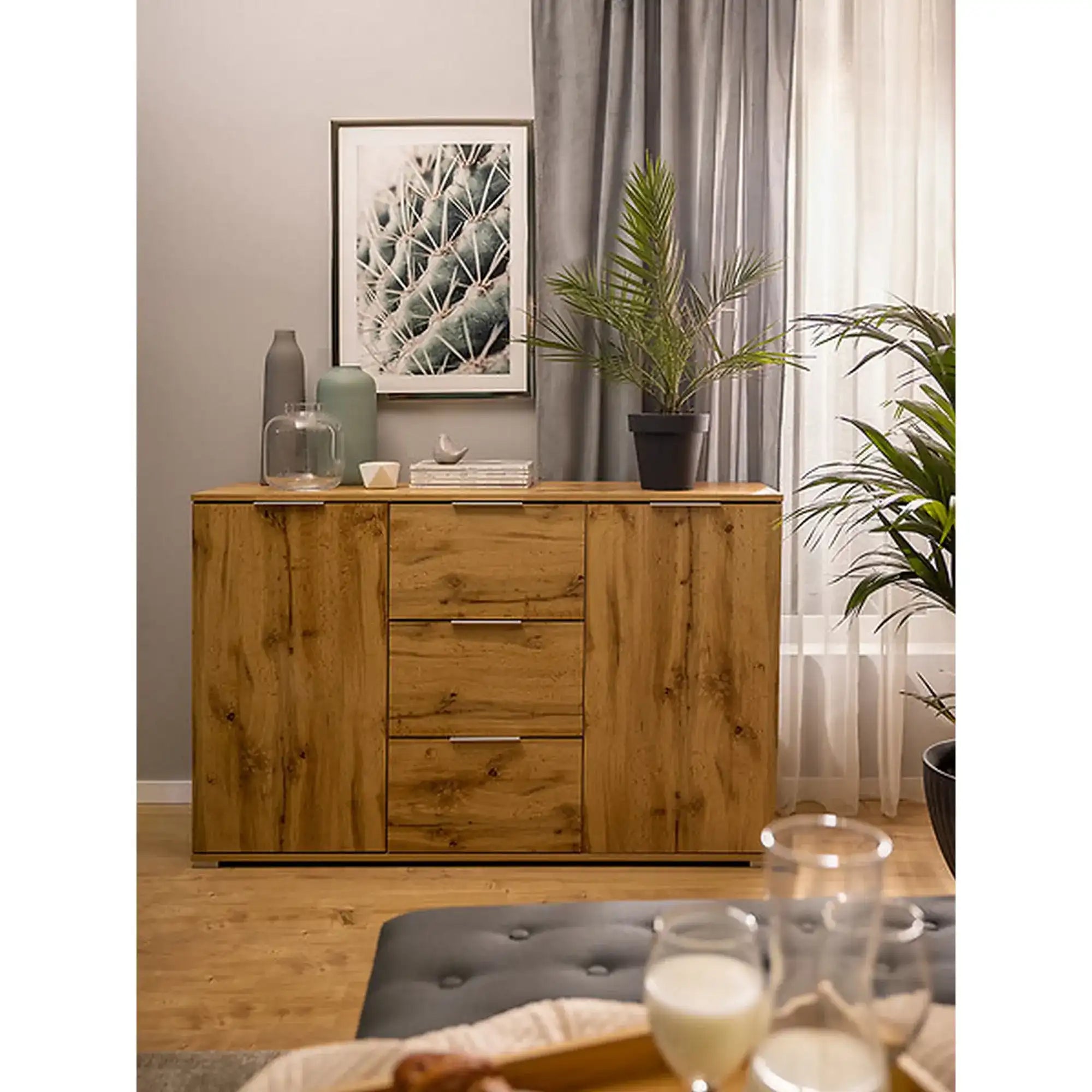 Comoda BERGEN OCN-29640, stejar wotan