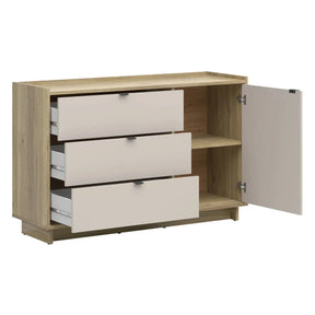 Comoda BERGEN OCN-29642, stejar/casmir