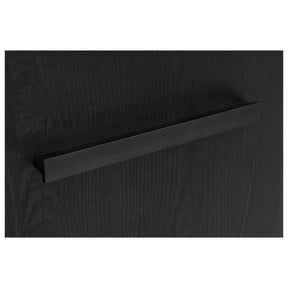 Comoda BERGEN OCN-29661, negru/stejar