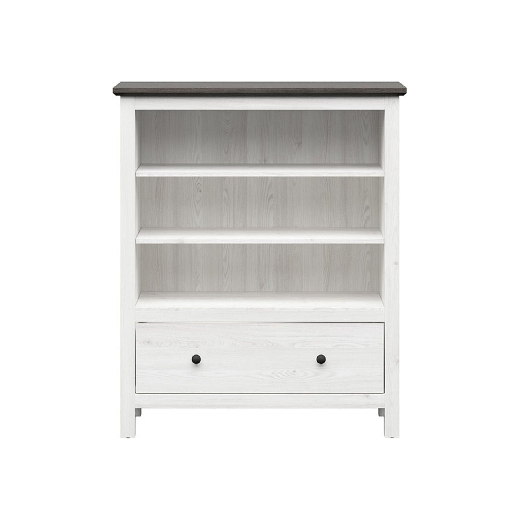 Comoda BERGEN OCN-29672, alb/pin larico