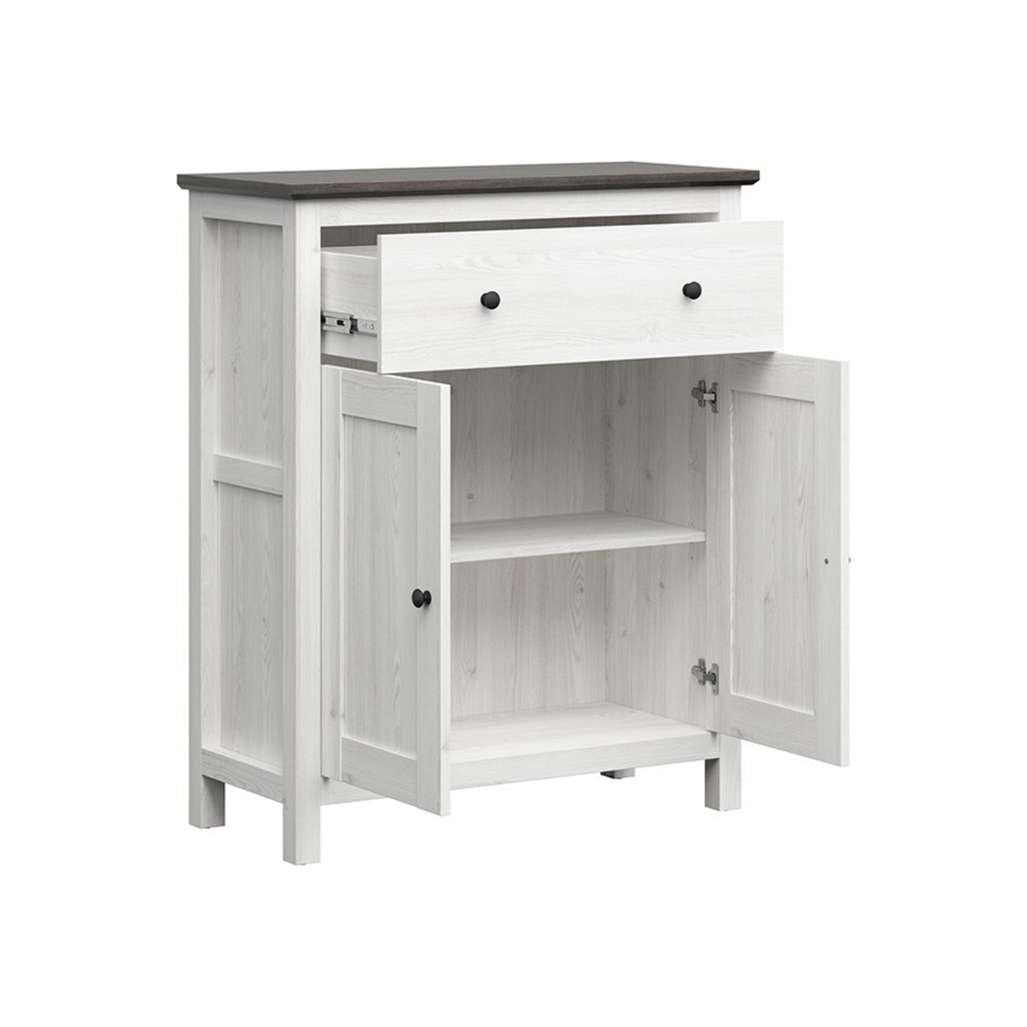 Comoda BERGEN OCN-29690, alb/pin larico