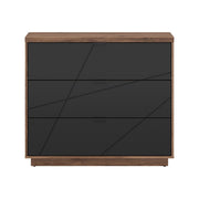 Comoda BERGEN OCN-29696, nuc/negru mat