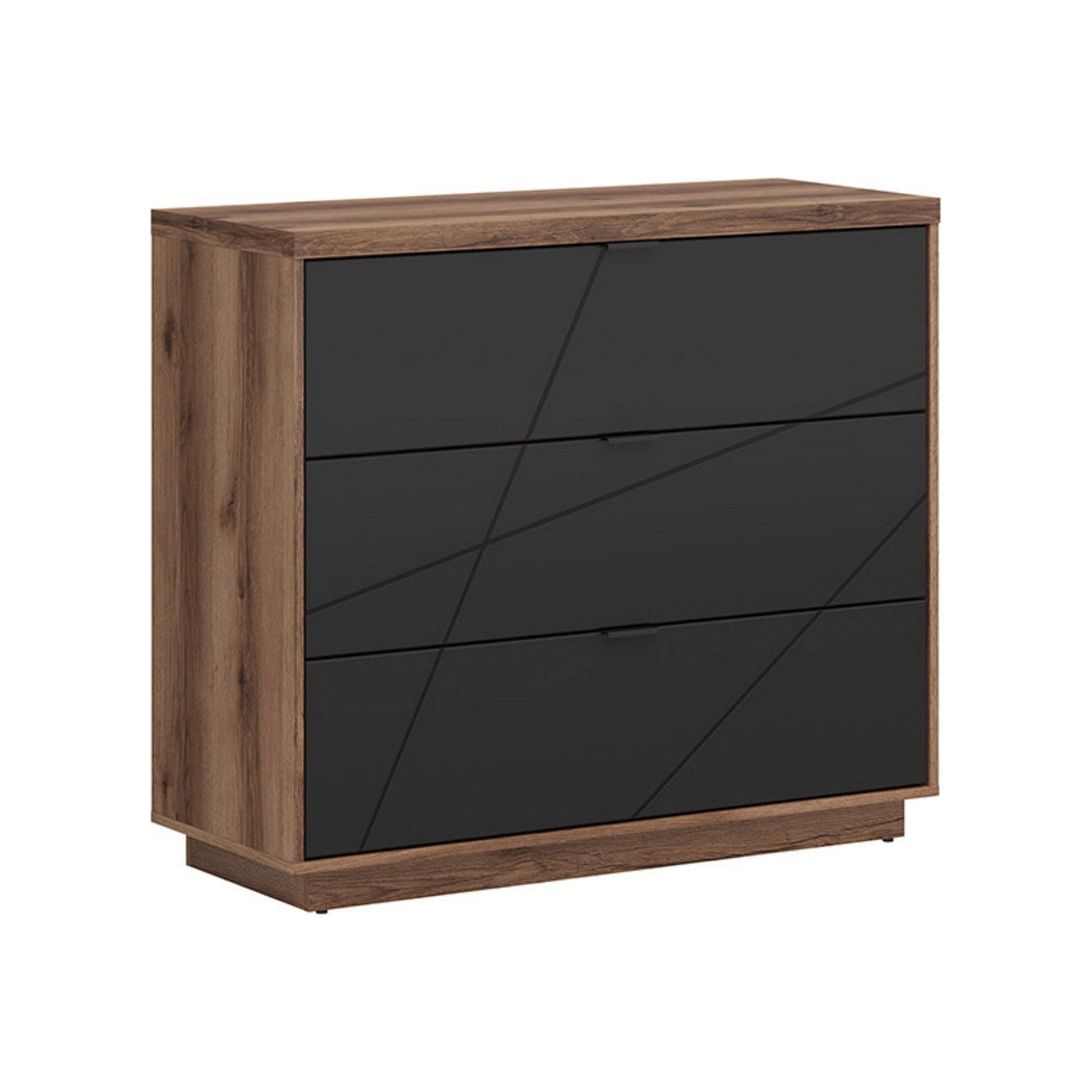 Comoda BERGEN OCN-29696, nuc/negru mat