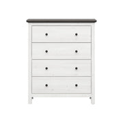 Comoda BERGEN OCN-29713, alb/pin larico