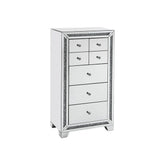 Comoda BERGEN OCN-29722, alb/crom