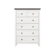 Comoda BERGEN OCN-29733, alb/pin larico